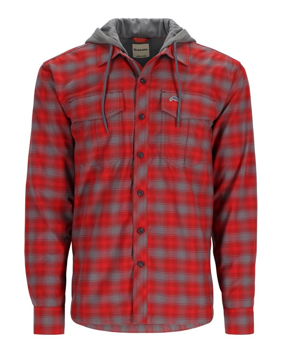 ColdWeather Hoody Auburn Red MC Plaid