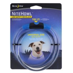 Nite Howl LED halsband 30-67,5cm Blå