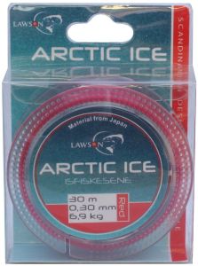 Arctic ice isfiskesene Red 30m