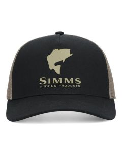 Simms Double Haul Trucker Stone Black