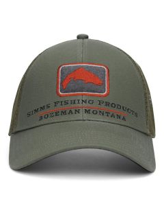 Simms Trout Icon Trucker Smokey Olive  (1stk igjen)