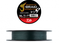 Daiwa J-Braid Expedeition X8E 300m Dark Green