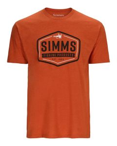 Simms Fly Patch T-Shirt Adobe Heather (NYHET)