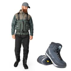 Guideline Alta NGx Sonic Zip Wader M/Alta NGx Boot Vibram