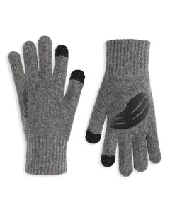 Wool Full Finger Glove Steel