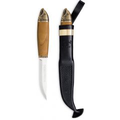 Marrttini Salmon Knife - 11cm blad (Wooden Gift Box)