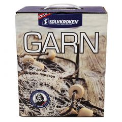 Sølvkroken Torskegarn 27,5 x 3 m. Blågrå