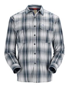 Simms Coldweather Shirt Navy Sterling Plaid 