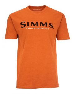 Simms Logo T-Shirt Adobe Heather