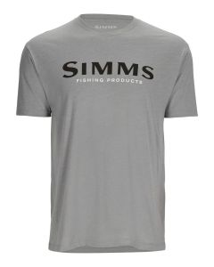 Simms Logo T-shirt Cinder Heather (NYHET)