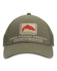 Simms Trout Icon Trucker Riffle Green (NYHET)