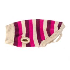 Stripete trøye Bubblegum Rosa/Lilla/Beige